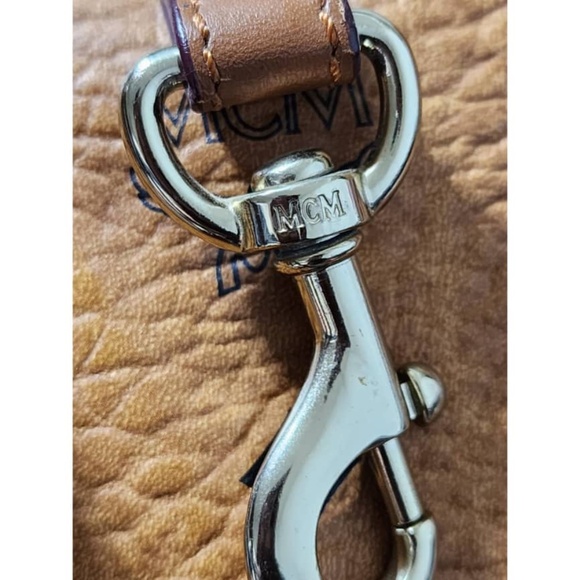 Authentic MCM Visetos Knapsack Heritage Double Pocket Backpack - Picture 10 of 16